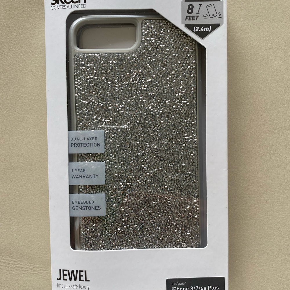 Skech Jewel iPhone 8/7/6s Plus silver